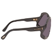 Picture of TOM FORD Cheyenne Smoke Oversized Ladies Sunglasses