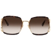 Picture of GUCCI Brown Gradient Butterfly Ladies Sunglasses