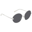 Picture of DOLCE & GABBANA Dark Gray Round Ladies Sunglasses