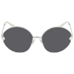 Picture of DOLCE & GABBANA Dark Gray Round Ladies Sunglasses