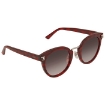 Picture of CARTIER Violet Gradient Round Ladies Sunglasses