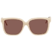 Picture of GUCCI Brown Rectangular Ladies Sunglasses