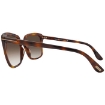 Picture of TOM FORD Faye Brown Gradient Square Ladies Sunglasses