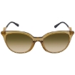 Picture of VERSACE Light Yellow Gradient Ochre Cat Eye Ladies Sunglasses