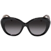 Picture of VALENTINO GARAVANI Grey Gradient Cat Eye Ladies Sunglasses