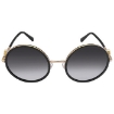 Picture of VERSACE Gray Gradient Round Ladies Sunglasses