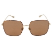 Picture of DIOR Brown Square Ladies Sunglasses