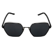 Picture of PRADA Dark Grey Geometric Ladies Sunglasses