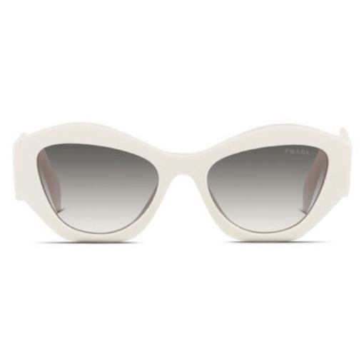 Picture of PRADA Gray Gradient Irregular Ladies Sunglasses