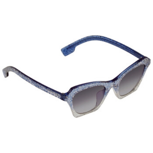 Picture of BURBERRY Light Grey Gradient Blue, Butterfly Ladies Sunglasses