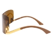 Picture of VERSACE Dark Bronze Shield Ladies Sunglasses