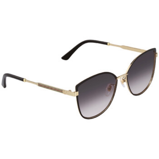 Picture of GUCCI Grey Gradient Cat Eye Ladies Sunglasses