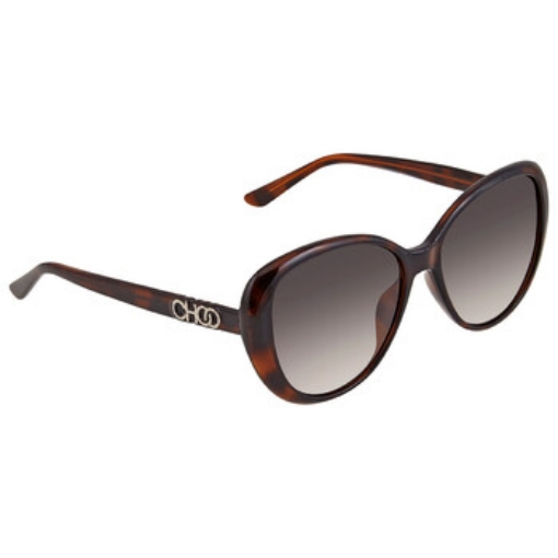 Picture of JIMMY CHOO Brown Gradient Butterfly Ladies Sunglasses