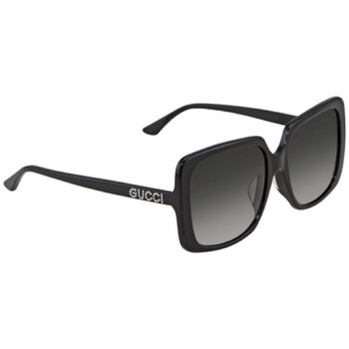 Picture of GUCCI Grey Gradient Square Ladies Sunglasses