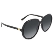 Picture of GIVENCHY Dark Grey Gradient Round Ladies Sunglasses