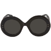 Picture of ALAIA Azzedine Grey Round Ladies Sunglasses AA0012S-001 50