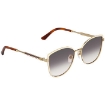 Picture of GUCCI Light Grey Gradient Cat Eye Ladies Sunglasses