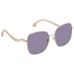 Picture of JIMMY CHOO Lilac Square Ladies Sunglasses