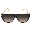 Picture of JIMMY CHOO Brown Gradient Rectangular Ladies Sunglasses