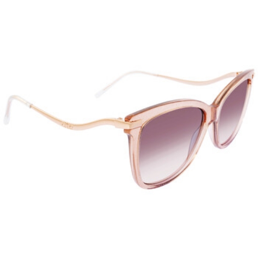 Picture of JIMMY CHOO Pink Gradient Square Ladies Sunglasses