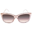 Picture of JIMMY CHOO Pink Gradient Square Ladies Sunglasses