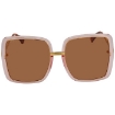 Picture of GUCCI Brown Square Ladies Sunglasses