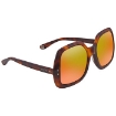 Picture of GUCCI Orange Irregular Ladies Sunglasses