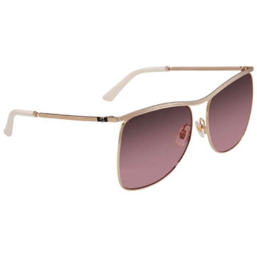 Picture of GUCCI Violet Gradient Square Ladies Sunglasses GG0820S-004 63