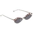 Picture of FENDI Grey Blue Cat Eye Ladies Sunglasses