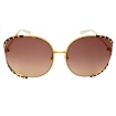 Picture of GUCCI Brown Gradient Round Ladies Sunglasses