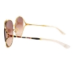 Picture of GUCCI Brown Gradient Round Ladies Sunglasses