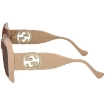 Picture of GUCCI Brown Square Ladies Sunglasses