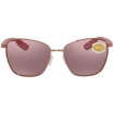 Picture of COSTA DEL MAR PALOMA Copper Silver Mirror Polarized Polycarbonate Ladies Sunglasses