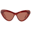 Picture of GUCCI Orange Cat Eye Ladies Sunglasses GG0895S-004 54