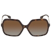 Picture of BURBERRY Brown Gradient Square Ladies Sunglasses