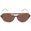 Picture of PRADA Dark Brown Pilot Ladies Sunglasses