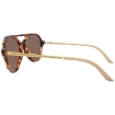 Picture of PRADA Dark Brown Pilot Ladies Sunglasses