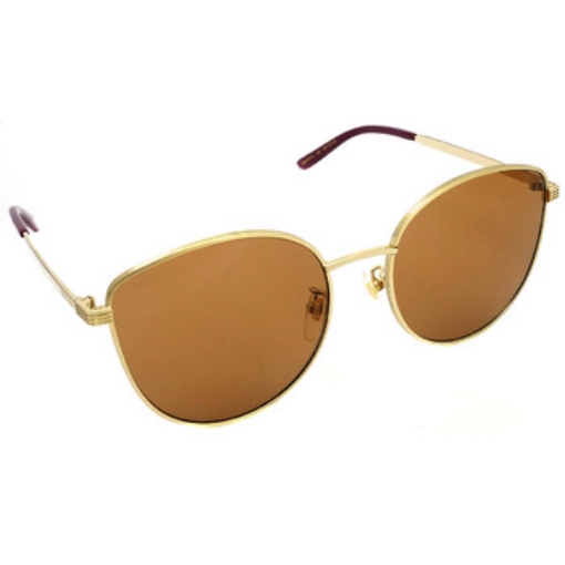 Picture of GUCCI Brown Cat Eye Ladies Sunglasses GG0807SA002 58