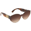 Picture of VERSACE Brown Gradient Irregular Ladies Sunglasses