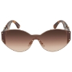 Picture of VERSACE Brown Gradient Irregular Ladies Sunglasses