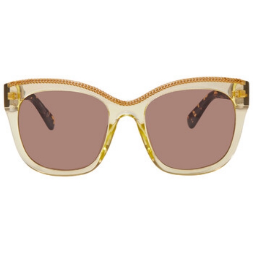 Picture of STELLA MCCARTNEY Brown Square Sunglasses