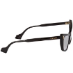 Picture of GUCCI Silver Cat Eye Ladies Sunglasses