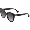 Picture of GUCCI Ladies Black Cat-Eye Sunglasses