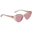 Picture of GARRETT LEIGHT Del Rey Semi Flat Lilac Cat Eye Ladies Sunglasses