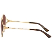 Picture of GUCCI Brown Gradient Oval Sunglasses