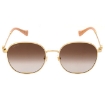 Picture of GUCCI Brown Round Ladies Sunglasses