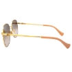 Picture of GUCCI Brown Round Ladies Sunglasses