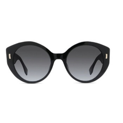 Picture of FENDI Gradient Smoke Round Ladies Sunglasses