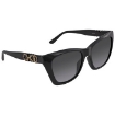 Picture of JIMMY CHOO Grey Gradient Cat Eye Ladies Sunglasses