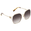 Picture of MIU MIU Gray Gradient Irregular Ladies Sunglasses